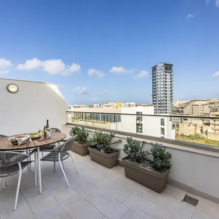 New Modern Penthouse With Sunny Terrace Apartment *